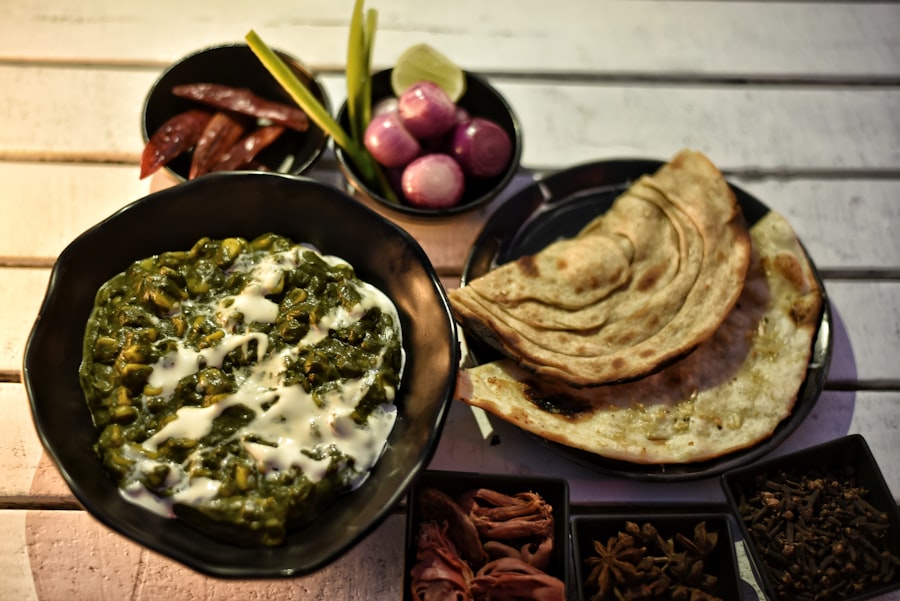 Palak paneer